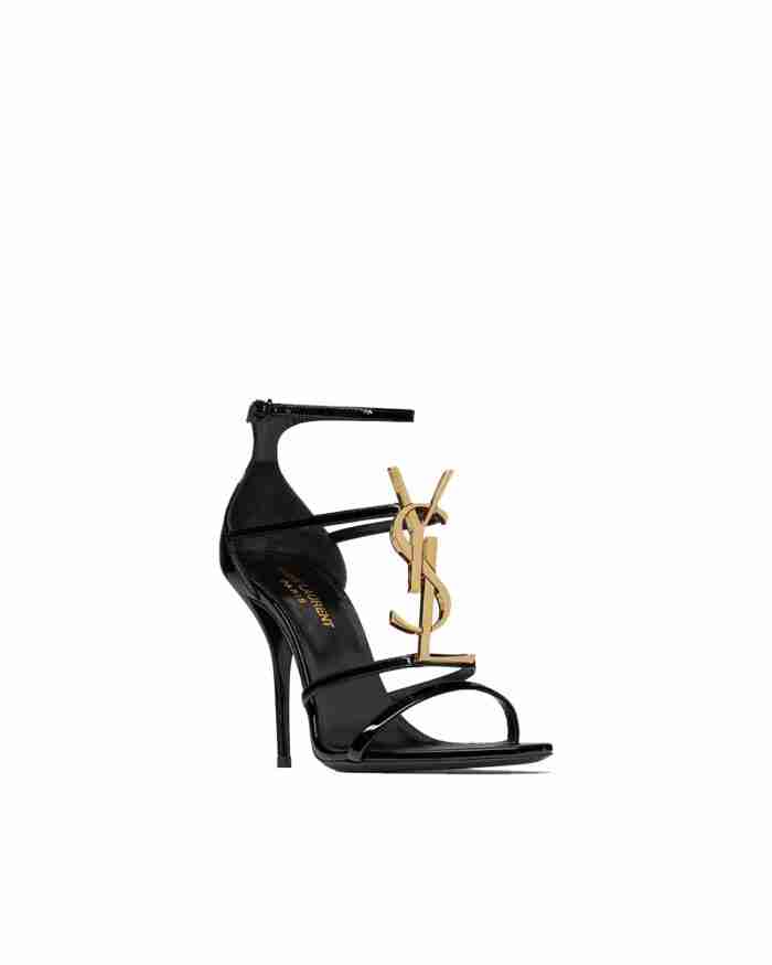 Saint Laurent open toe stiletto sandals