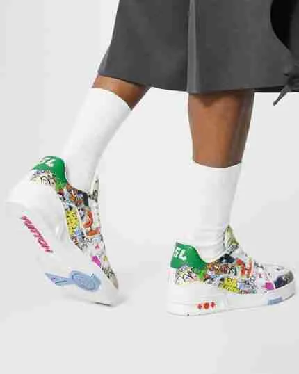 ﻿ LV Trainer Sneaker