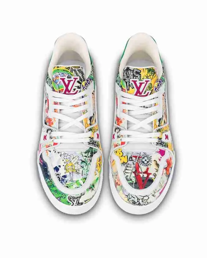 ﻿ LV Trainer Sneaker