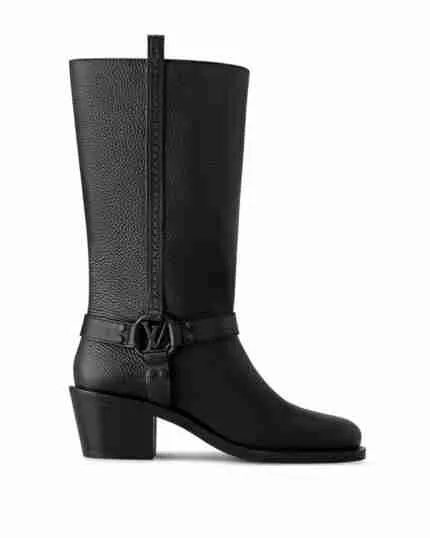 ﻿ LV Biker High Boot