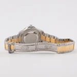 Rolex Yacht-Master Two-Tone Watch with Blue Dial and Gold Bezel